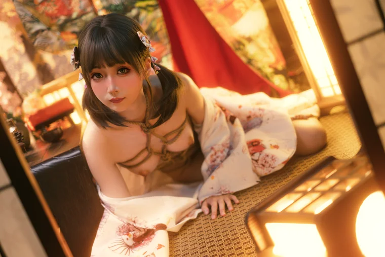 [Coser] Chinese 金鱼kinngyo - 和服X緊縛 preview 14