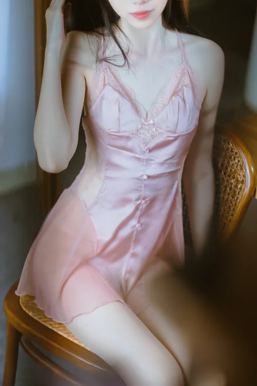 [Coser] Chinese 许岚LAN - 半透粉纱 preview 11