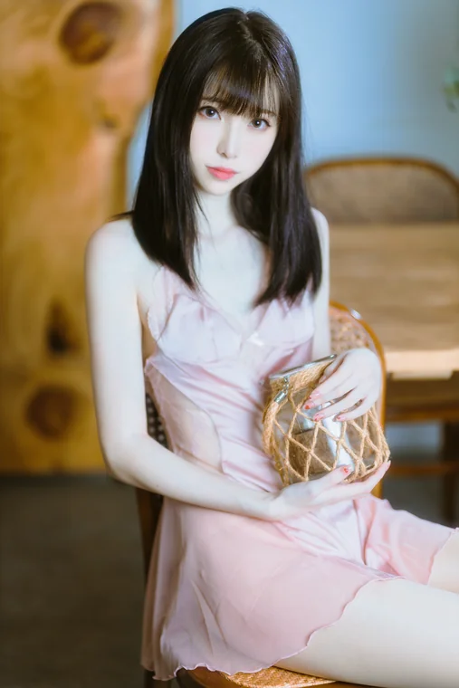 [Coser] Chinese 许岚LAN - 半透粉纱 preview 15