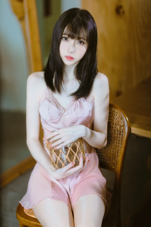 [Coser] Chinese 许岚LAN - 半透粉纱 preview 16