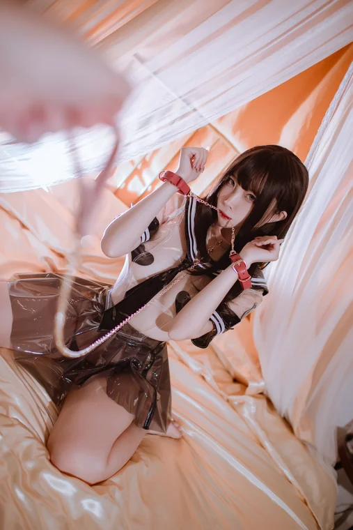 [Coser] Chinese 二佐Nisa - 私房透明JK preview 3