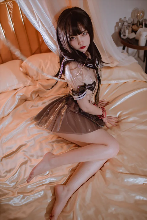 [Coser] Chinese 二佐Nisa - 私房透明JK preview 8