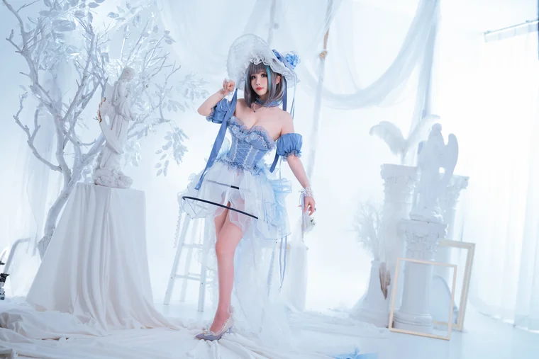 [Coser] Chinese rioko凉凉子 - 柴郡 冰雪公主 preview 2