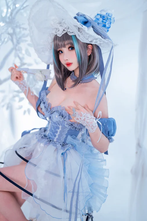 [Coser] Chinese rioko凉凉子 - 柴郡 冰雪公主 preview 4