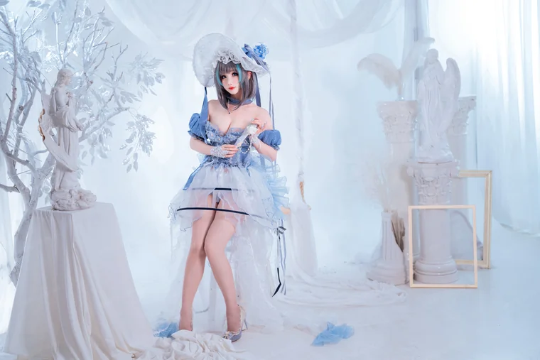 [Coser] Chinese rioko凉凉子 - 柴郡 冰雪公主 preview 5