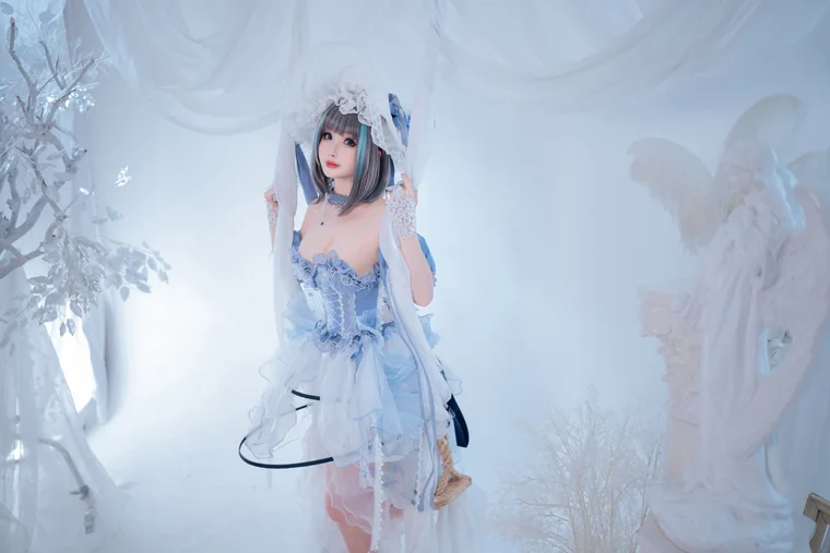 [Coser] Chinese rioko凉凉子 - 柴郡 冰雪公主 preview 7