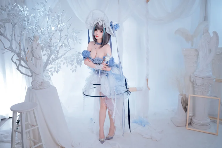 [Coser] Chinese rioko凉凉子 - 柴郡 冰雪公主 preview 8