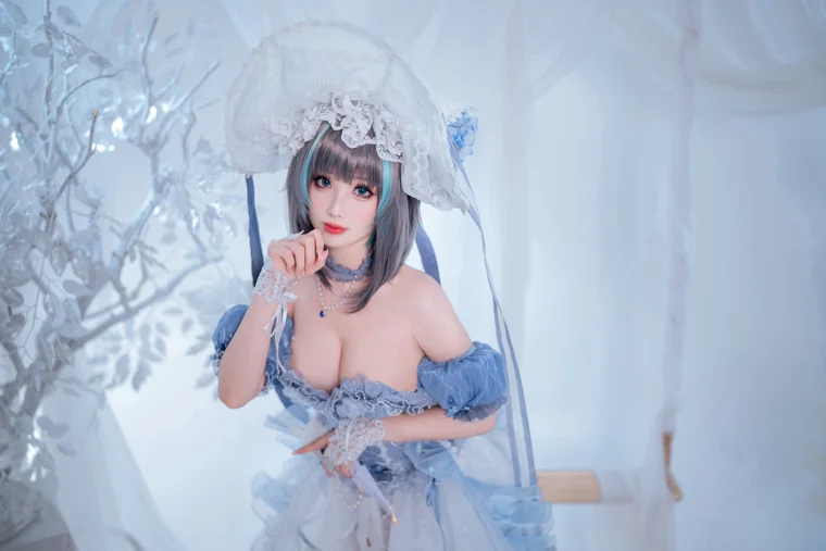 [Coser] Chinese rioko凉凉子 - 柴郡 冰雪公主 preview 9