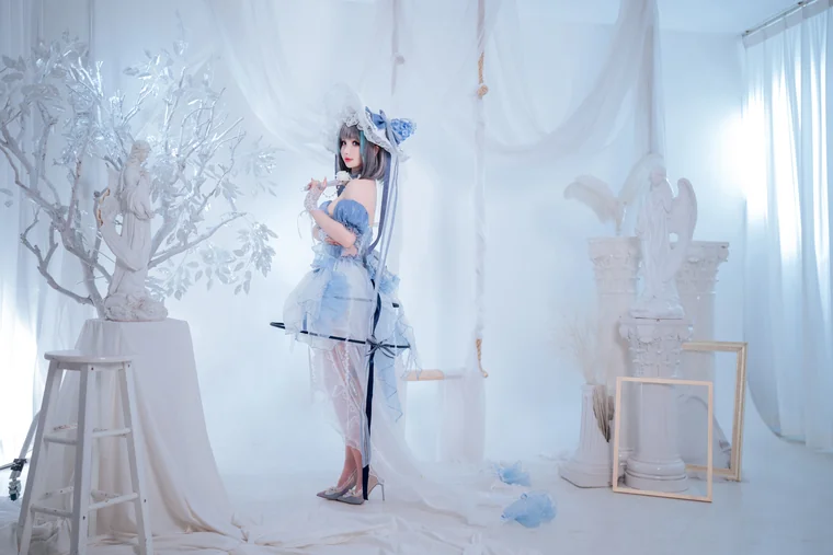 [Coser] Chinese rioko凉凉子 - 柴郡 冰雪公主 preview 10