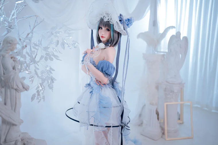 [Coser] Chinese rioko凉凉子 - 柴郡 冰雪公主 preview 11