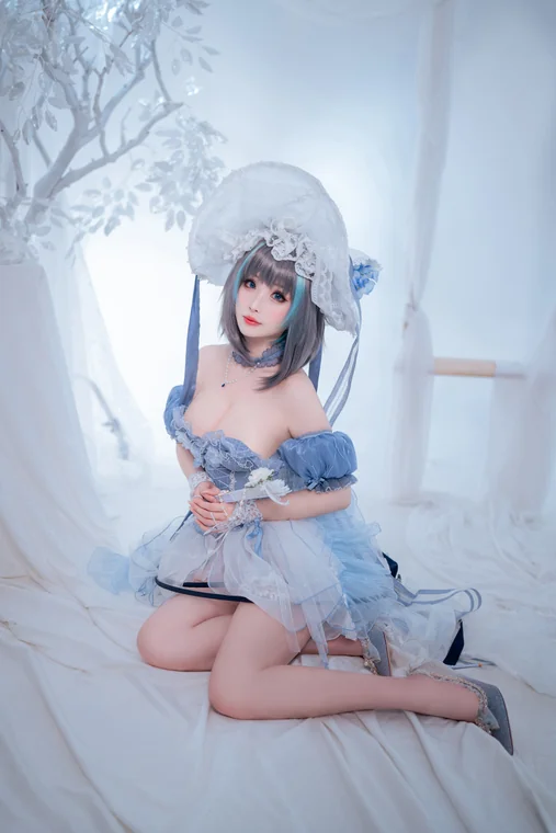 [Coser] Chinese rioko凉凉子 - 柴郡 冰雪公主 preview 13