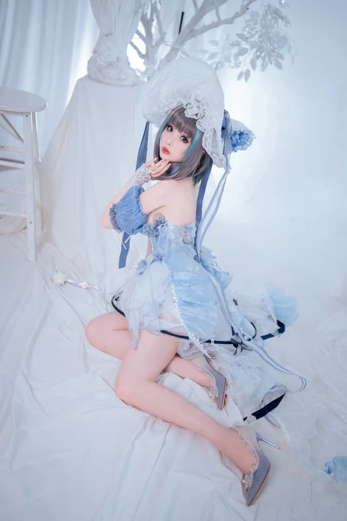 [Coser] Chinese rioko凉凉子 - 柴郡 冰雪公主 preview 14