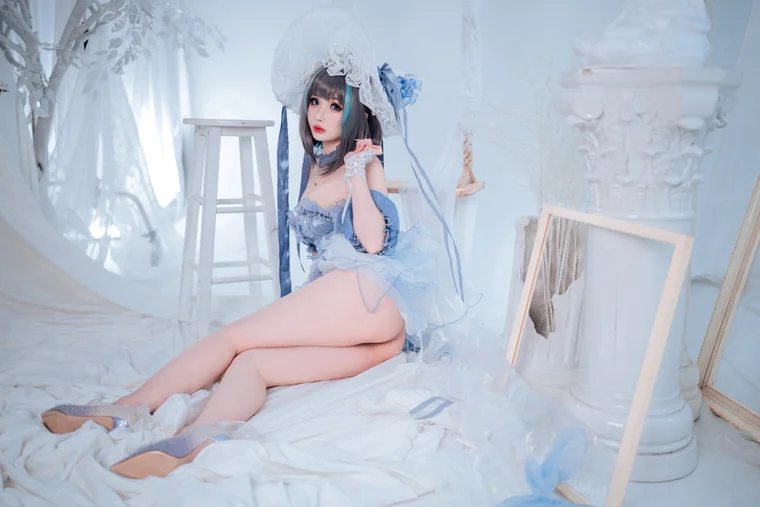 [Coser] Chinese rioko凉凉子 - 柴郡 冰雪公主 preview 24