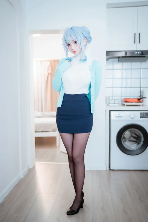 [Coser] Chinese rioko凉凉子 - 雪女 preview 12