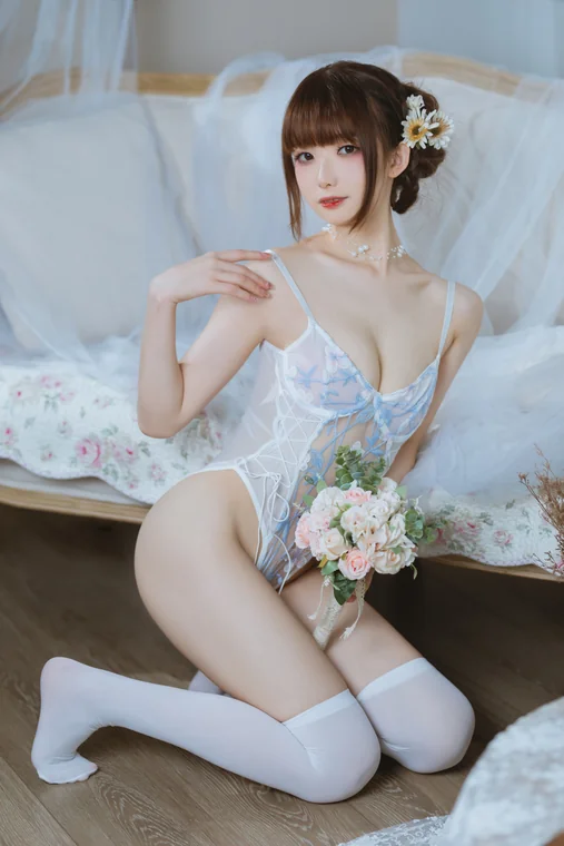 [Coser] Chinese 封疆疆v - 纯欲连体衣 preview 23