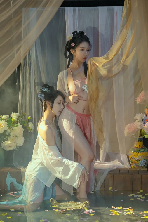 [Coser] Chinese 云溪溪 x 奶桃 - 水池 preview 6