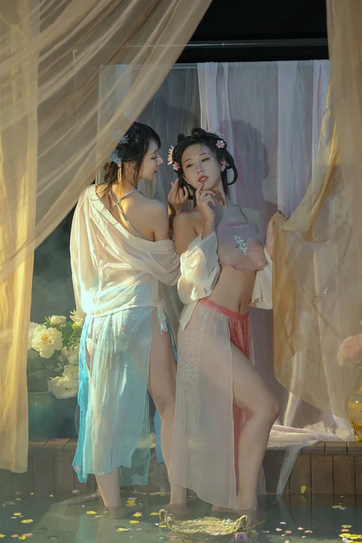 [Coser] Chinese 云溪溪 x 奶桃 - 水池 preview 7