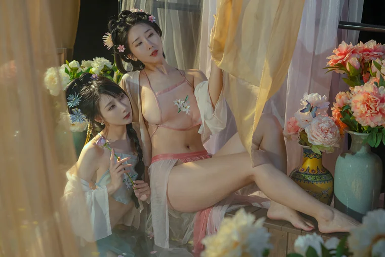 [Coser] Chinese 云溪溪 x 奶桃 - 水池 preview 10