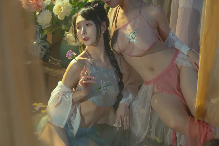 [Coser] Chinese 云溪溪 x 奶桃 - 水池 preview 11
