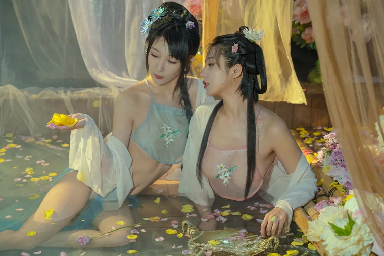 [Coser] Chinese 云溪溪 x 奶桃 - 水池 preview 12