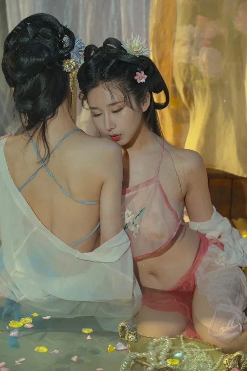 [Coser] Chinese 云溪溪 x 奶桃 - 水池 preview 14