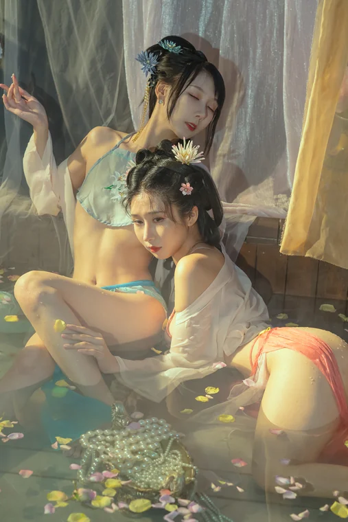 [Coser] Chinese 云溪溪 x 奶桃 - 水池 preview 18