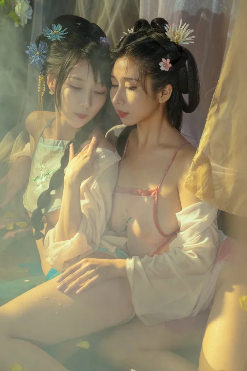 [Coser] Chinese 云溪溪 x 奶桃 - 水池 preview 19