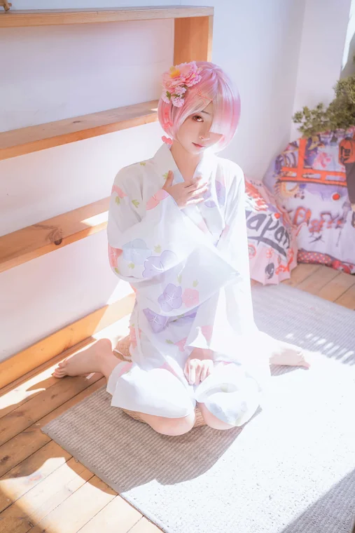 [Coser] Chinese 爆机少女喵小吉 x 金鱼kinngyo - 双子系列 从零开始異世界生活 preview 8
