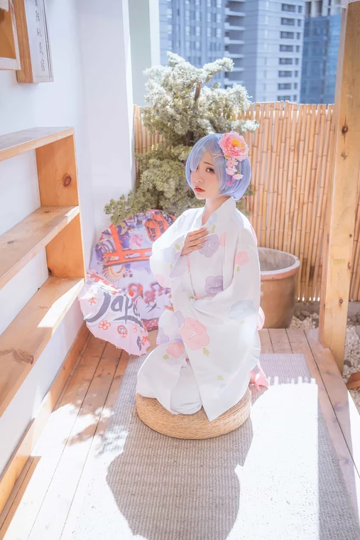 [Coser] Chinese 爆机少女喵小吉 x 金鱼kinngyo - 双子系列 从零开始異世界生活 preview 9