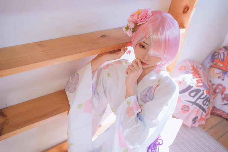 [Coser] Chinese 爆机少女喵小吉 x 金鱼kinngyo - 双子系列 从零开始異世界生活 preview 15