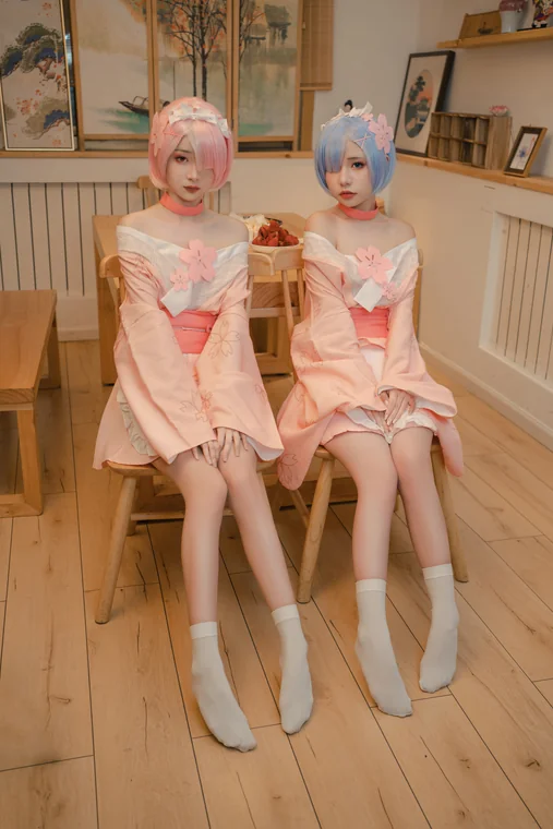 [Coser] Chinese 爆机少女喵小吉 x 金鱼kinngyo - 从零开始的女体盛宴 preview 16