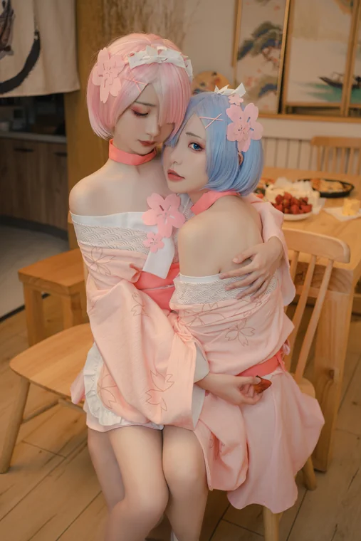 [Coser] Chinese 爆机少女喵小吉 x 金鱼kinngyo - 从零开始的女体盛宴 preview 18