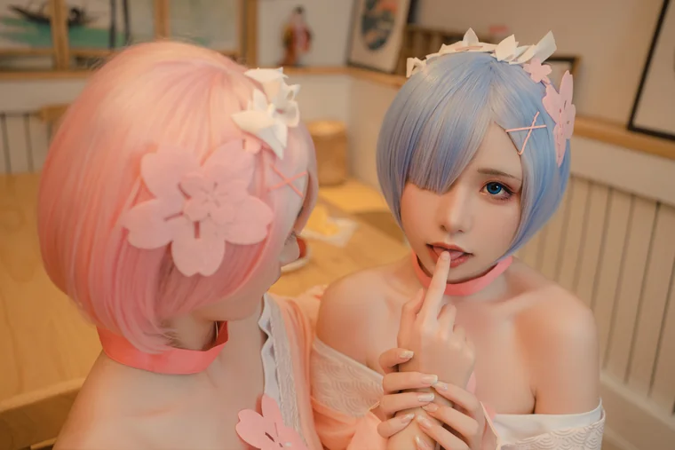 [Coser] Chinese 爆机少女喵小吉 x 金鱼kinngyo - 从零开始的女体盛宴 preview 20