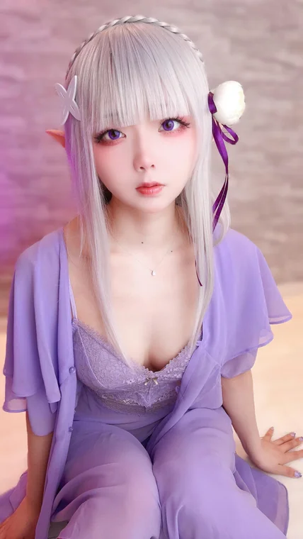 [Coser] chuchu - #012 リゼ エミ◯ア 夜はこれからよ preview 9