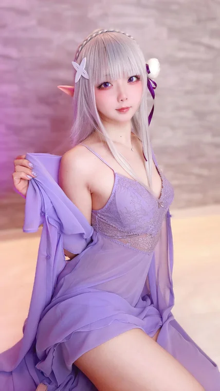 [Coser] chuchu - #012 リゼ エミ◯ア 夜はこれからよ preview 10