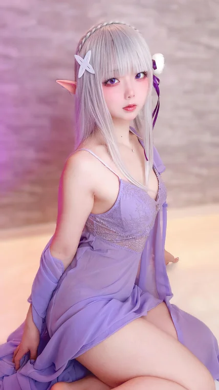 [Coser] chuchu - #012 リゼ エミ◯ア 夜はこれからよ preview 11