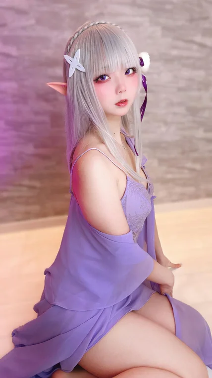 [Coser] chuchu - #012 リゼ エミ◯ア 夜はこれからよ preview 13