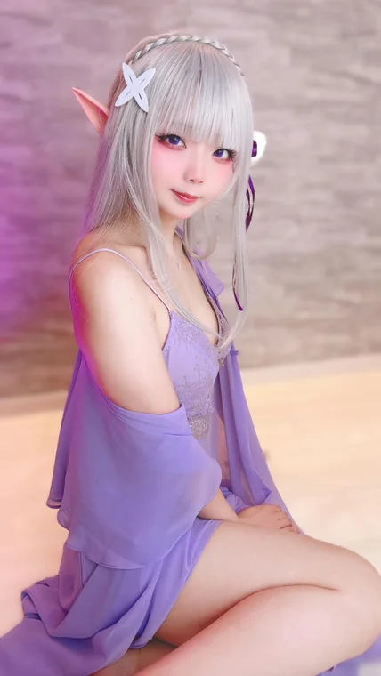 [Coser] chuchu - #012 リゼ エミ◯ア 夜はこれからよ preview 14