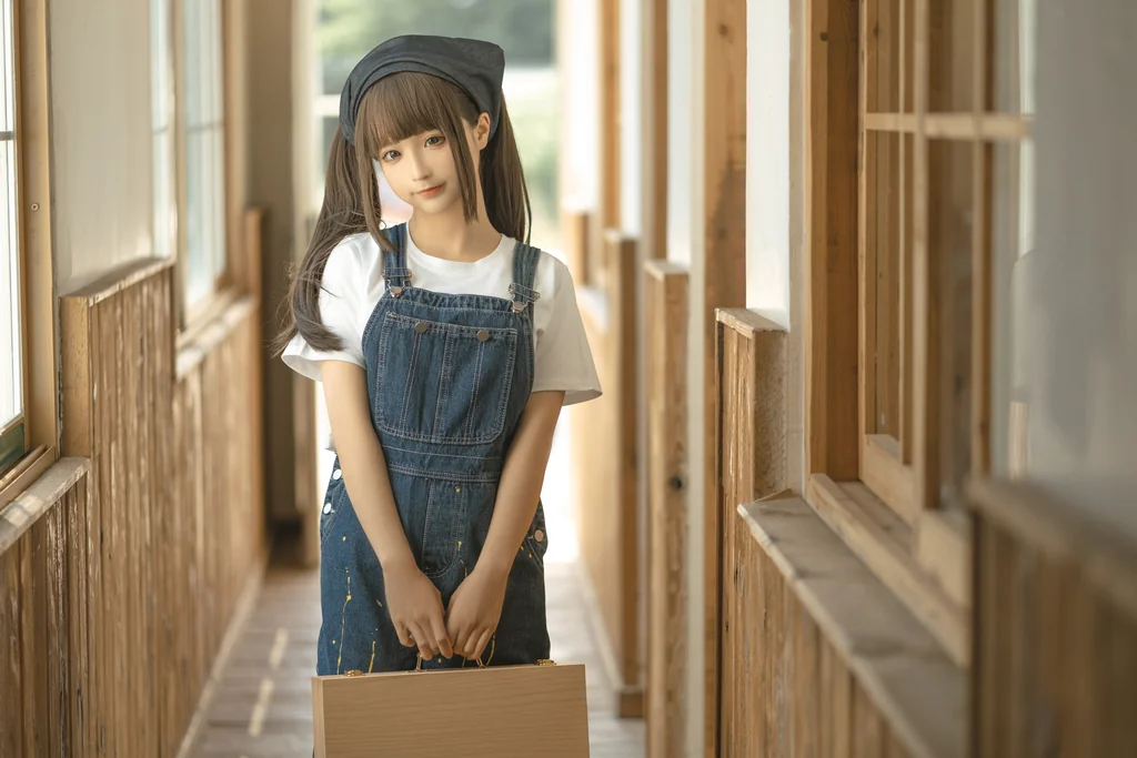 [Coser] 蠢沫沫 (chunmomo) - 小画家 (Small Painter) preview 19