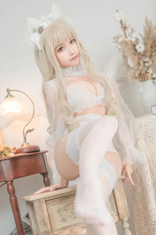 [Coser] 蠢沫沫 (chunmomo) Vol.058 白猫 preview 7