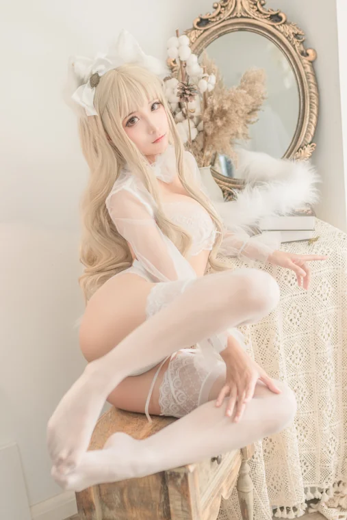 [Coser] 蠢沫沫 (chunmomo) Vol.058 白猫 preview 10