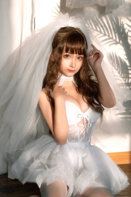 [Coser] 蠢沫沫 (chunmomo) Vol.060 婚纱 preview 2
