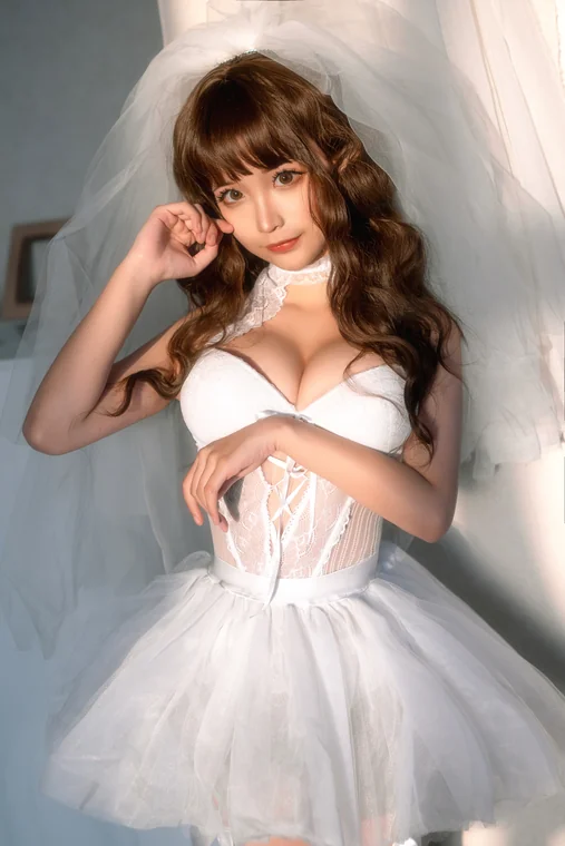 [Coser] 蠢沫沫 (chunmomo) Vol.060 婚纱 preview 7