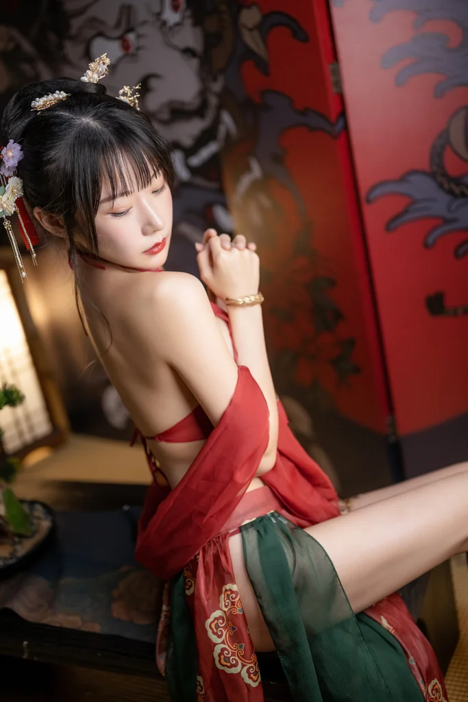 [Coser] 香草喵露露 No.033 2022春节贺图 preview 6