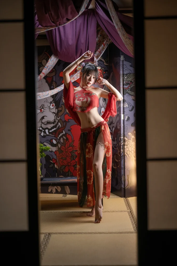 [Coser] 香草喵露露 No.033 2022春节贺图 preview 16
