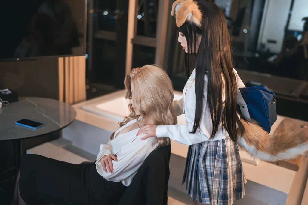 [Coser] 面饼仙儿 No.119 rioko凉凉子-女上司-双人版 preview 3