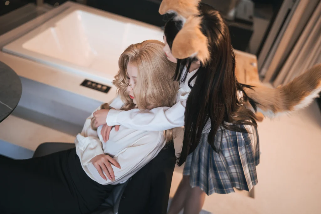 [Coser] 面饼仙儿 No.119 rioko凉凉子-女上司-双人版 preview 4