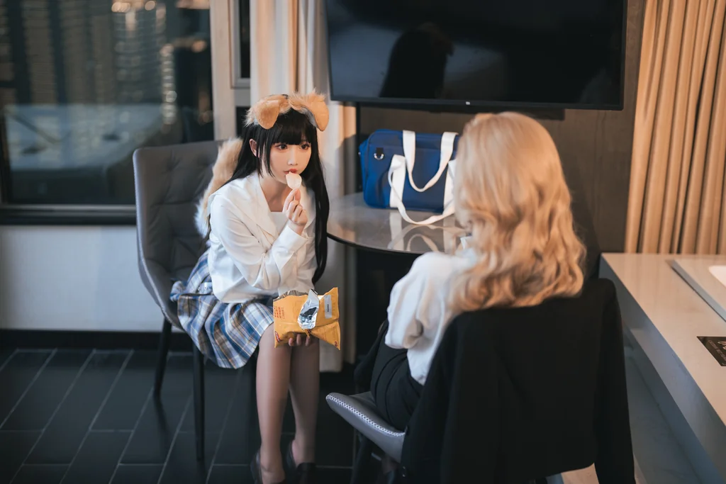 [Coser] 面饼仙儿 No.119 rioko凉凉子-女上司-双人版 preview 6