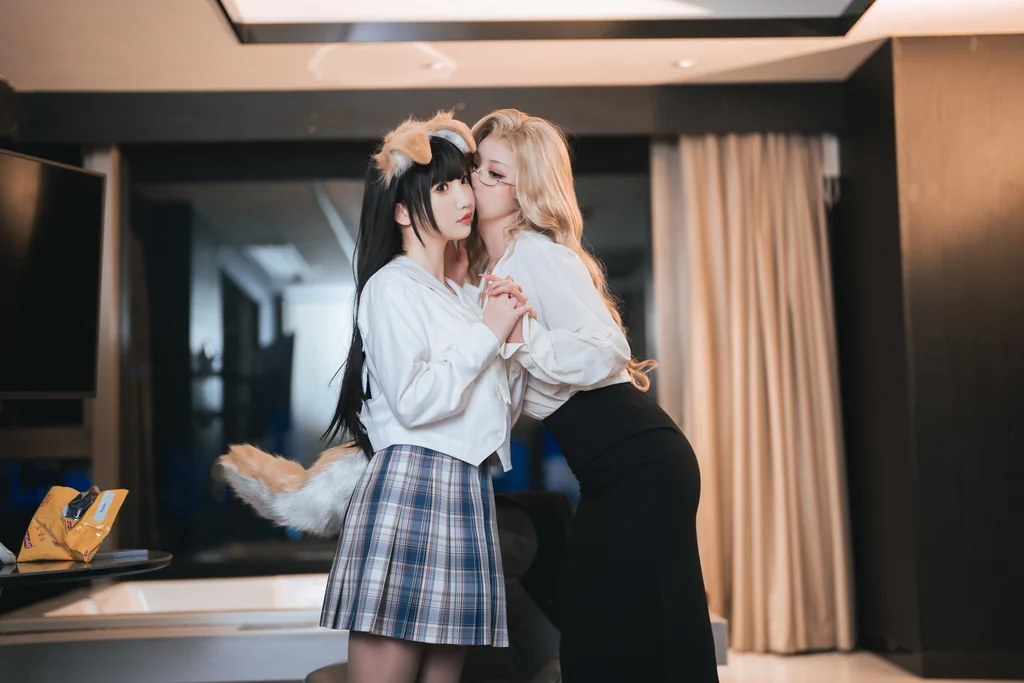 [Coser] 面饼仙儿 No.119 rioko凉凉子-女上司-双人版 preview 14