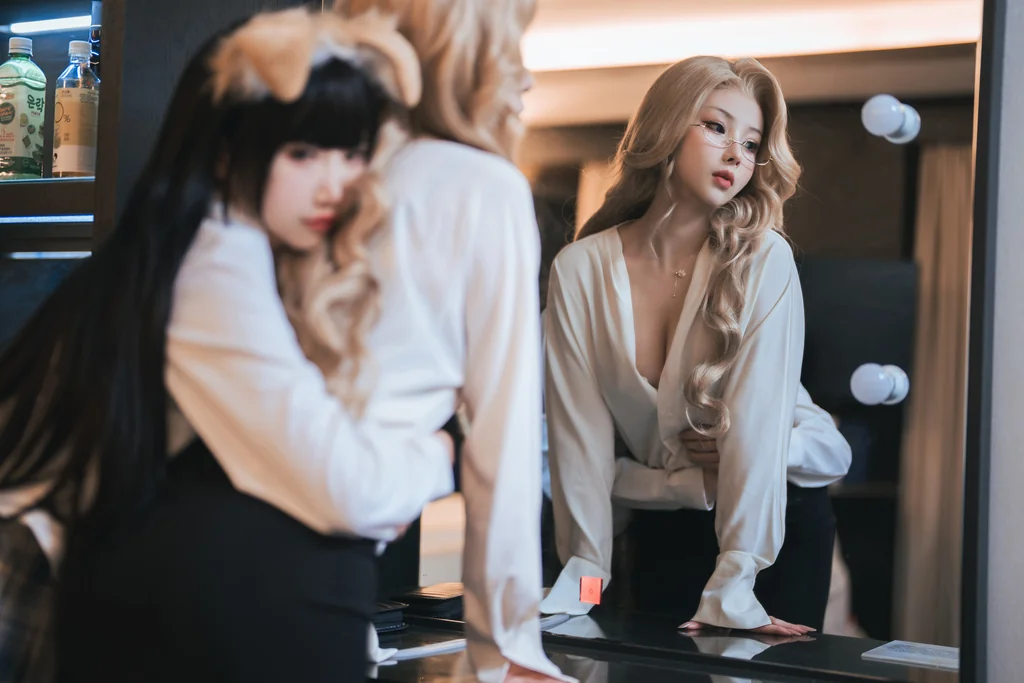 [Coser] 面饼仙儿 No.119 rioko凉凉子-女上司-双人版 preview 15